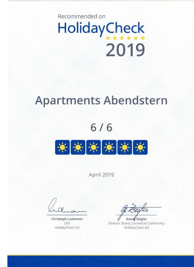 Gaestehaus Ferienwohnung Abendstern รูสท์ ภายนอก รูปภาพ